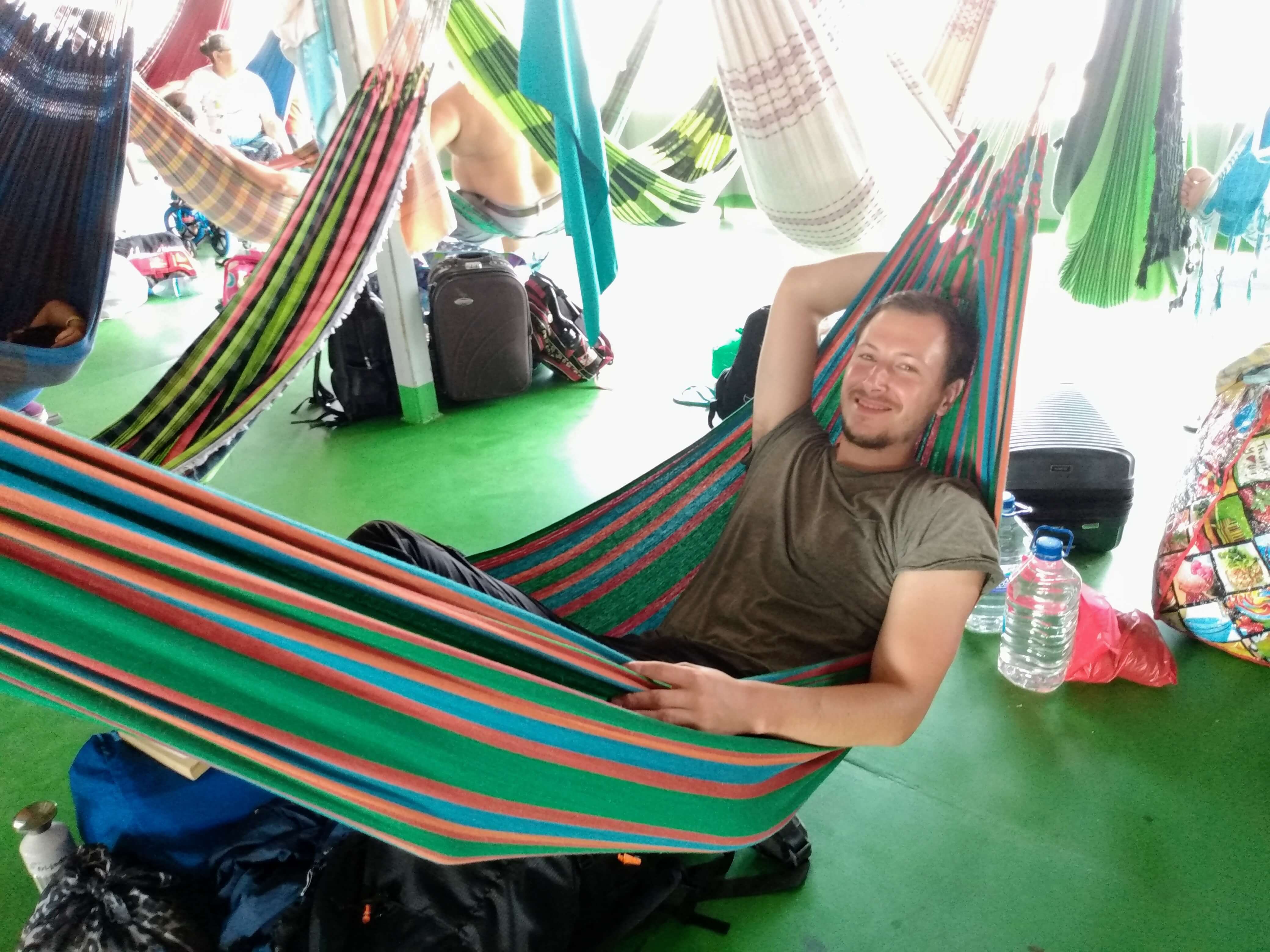 En la cubierta de la Esmeralda