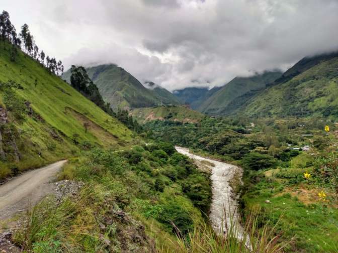 En el camino a Machu Picchu